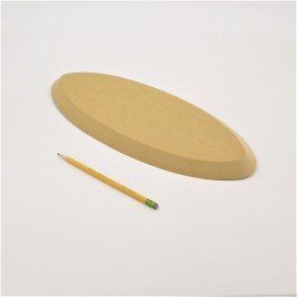 Oval 6 x 15 Pottery Form by GR Pottery Forms